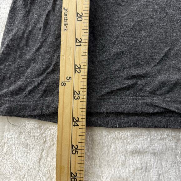 Zenana Outfitters V-Neck Long Sleeve T-Shirt Women's Size Medium Gray - Picture 5 of 5